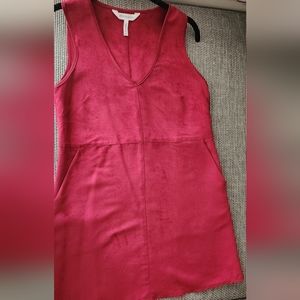 BCBGeneration Women Red Casual Dress XXS